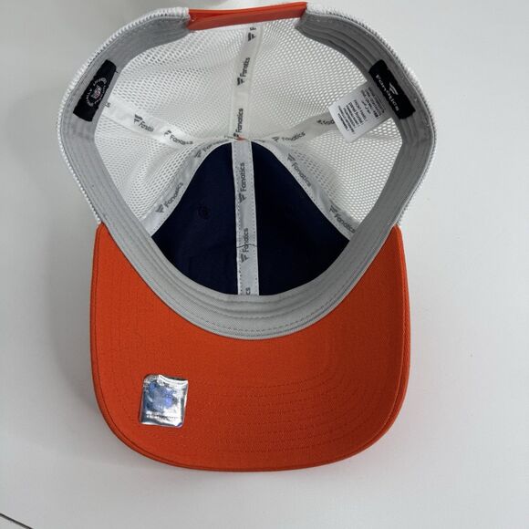 DENVER BRONCOS NFL Snapback Mesh Trucker Hat Cap Patch Fanatics - Picture 6 of 8